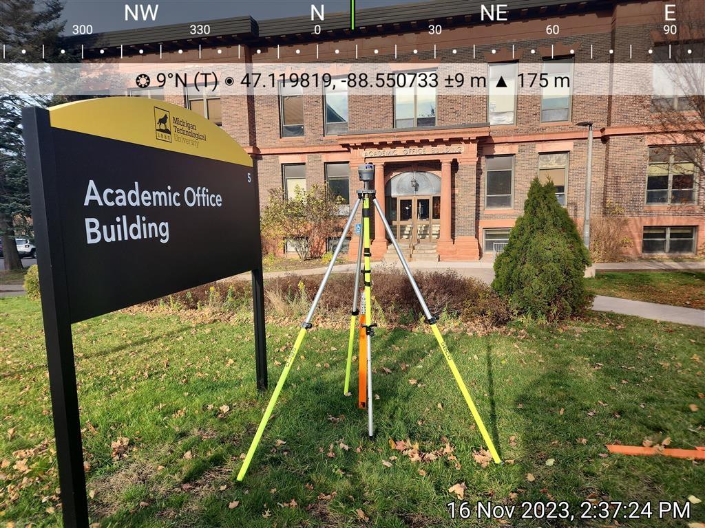 GNSS equipment setup