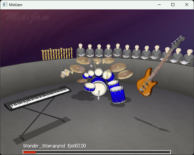 MidiJam screenshot